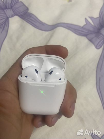 Беспроводные наушники apple airpods 2