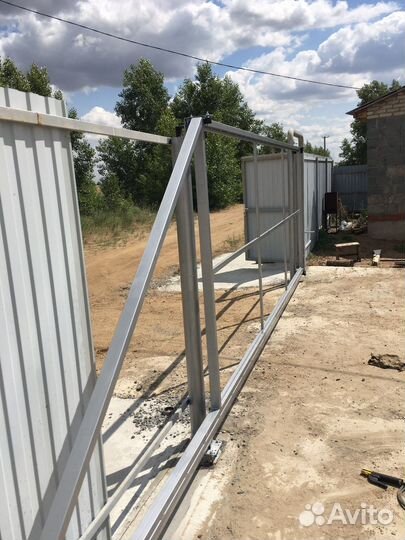 Каркас для откатных ворот
