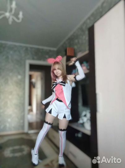 Косплей кизуна ай с париком фулл