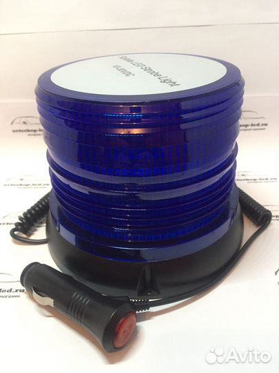 Мигалка маяк на магните 12/24V