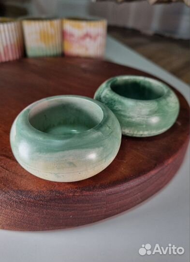 Подсвечники из гипса