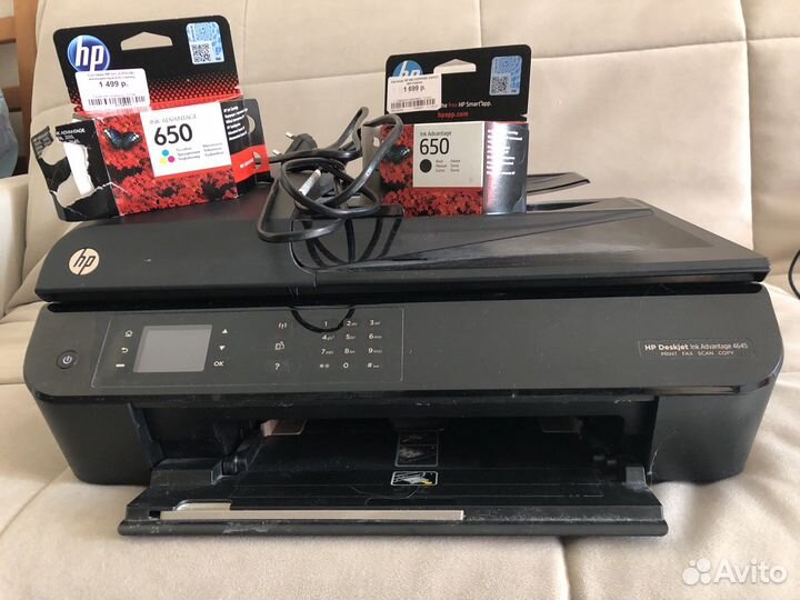 Новые картриджи и Принтер hp deskjet