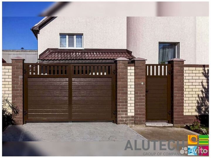 Ворота распашные