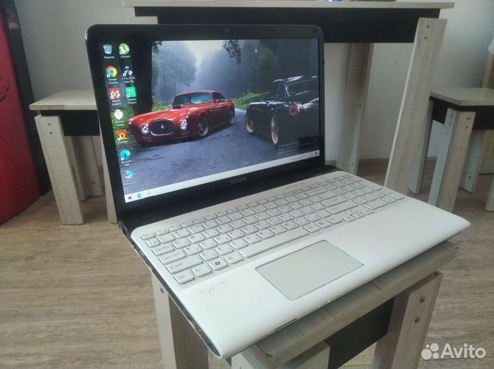 Sony vaio 2,3 ггц/4gb/ssd 128 gb