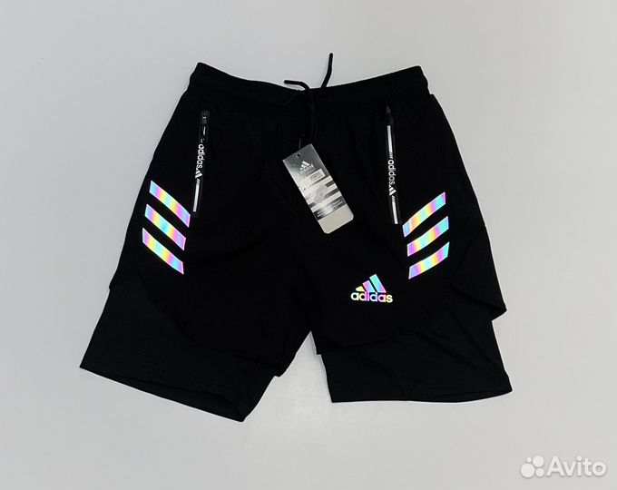 Шорты Adidas рефлективные специальные M XL