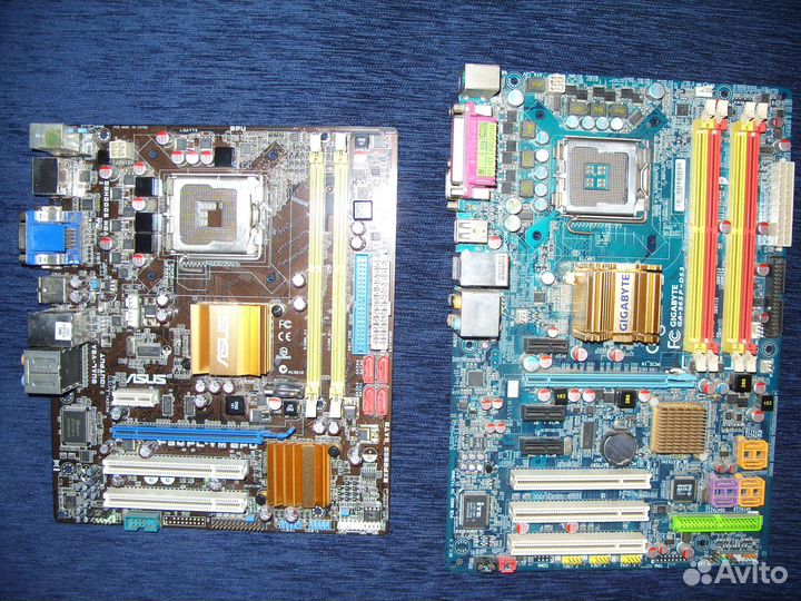 Мат платы сокет 775, DDR2