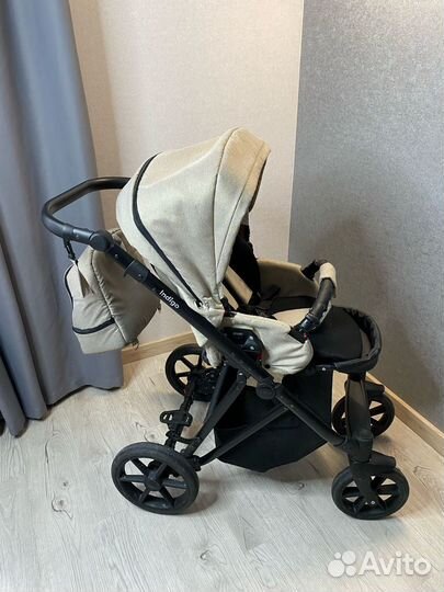 Модульная коляска 2 в 1 Indigo Aveo Av10 (бежевая)