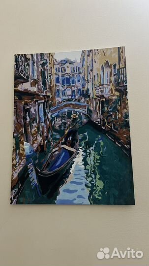 Картина акрилом Венеция