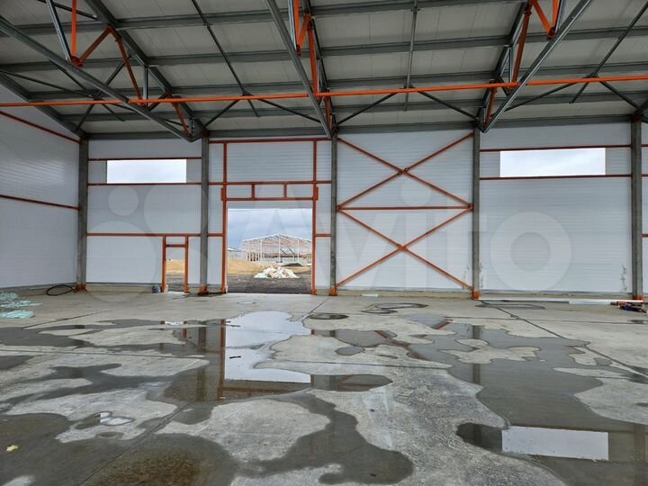 Новый отапливаемый склад, 1500 м²