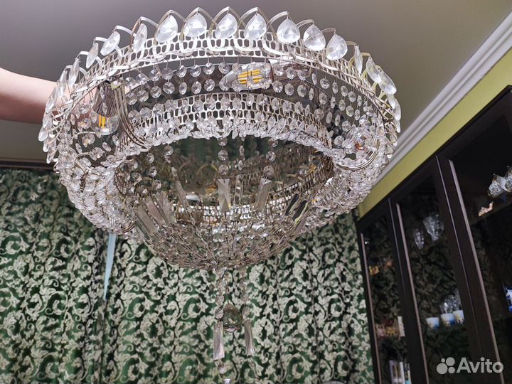 Люстра хрустальная