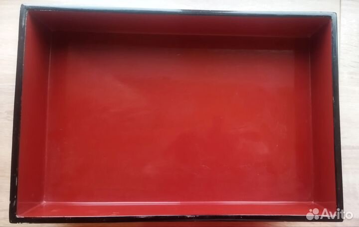 Деревянная лаковая шкатулка. Вьетнам 1950-60-е гг