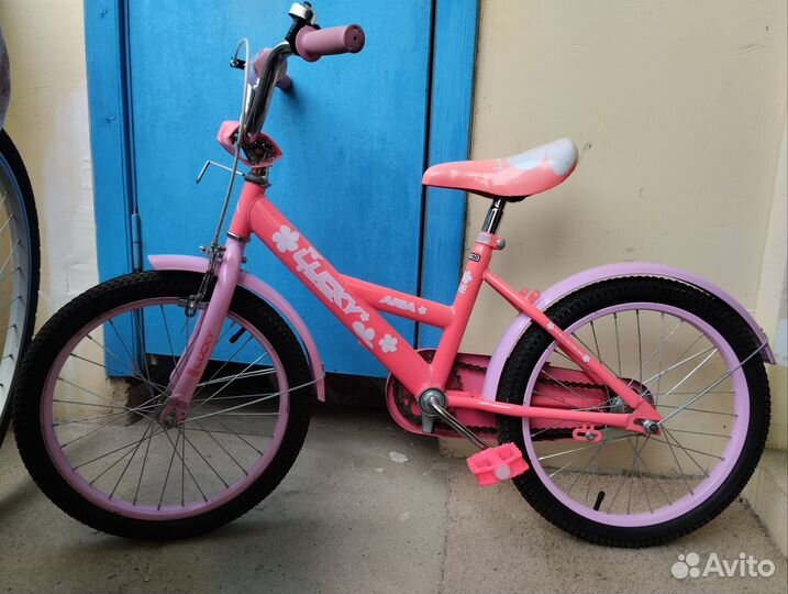Велосипед детский 18 дюймов для девочки