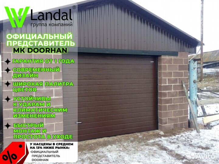 Ворота секционные