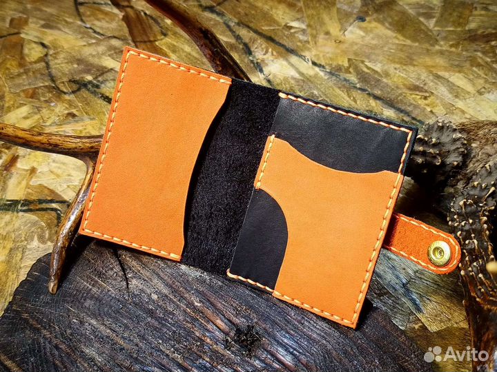 Картхолдер из натуральной кожи