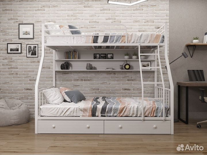 Кровать двухъярусная