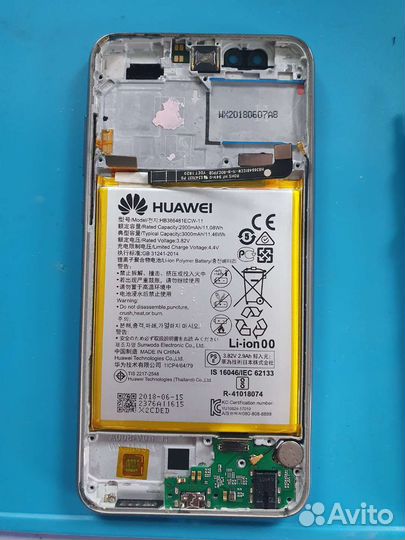 Honor 9 lite silver в разбор