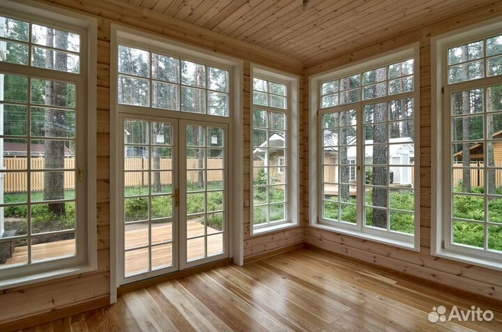 Окна с раскладкой (шпросами)