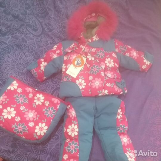Зимний комбинезон новый