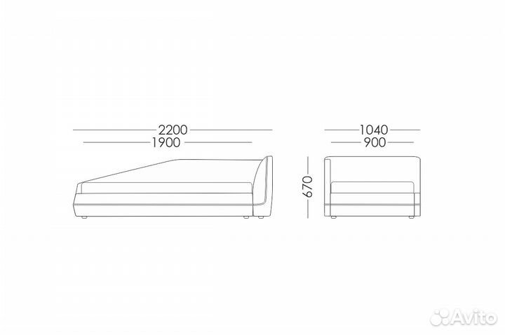 Детская кровать Подростковая кровать