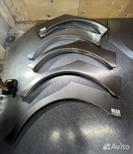 Ремонтные пороги и арки для Chevrolet Кизел