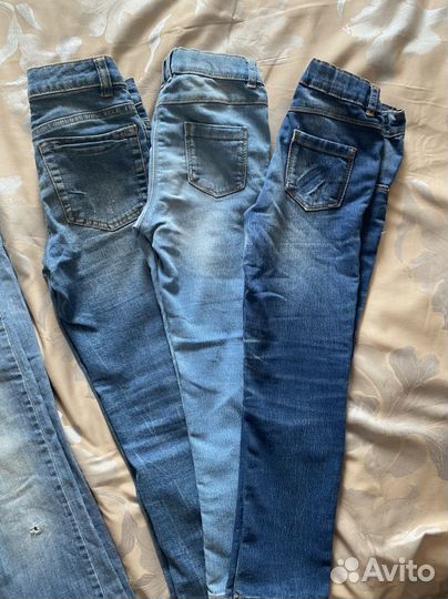 Джинсы для девочки Next от 4/5 -10 лет