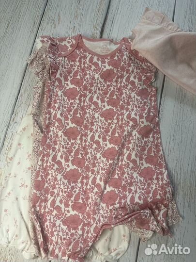 Ромперы песочники next новые 1,5-2 для девочки 92