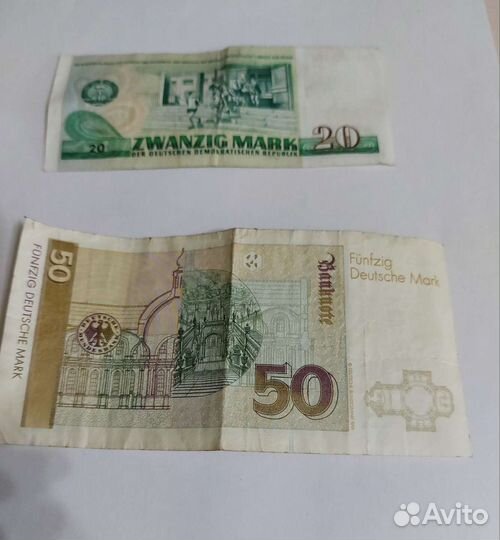 Банкноты марки