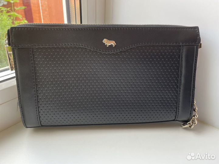Клатч натуральная кожа