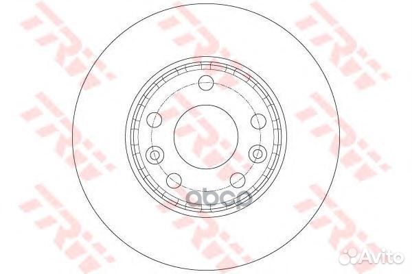 Диск тормозной renault duster 11/fluence 10/M