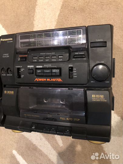 Музыкальный центр panasonic RX-CS760 рабочий