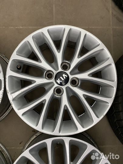 Оригинальные диски Kia Rio R15, 4x100