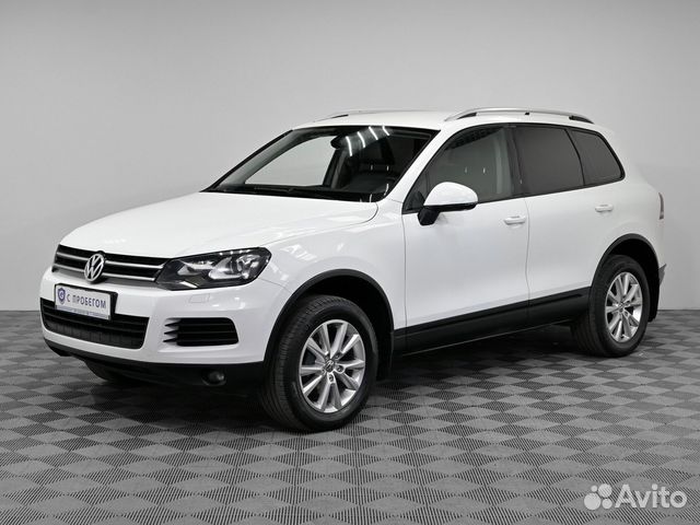 Volkswagen Touareg 2011 Р±РµР»С‹Р№