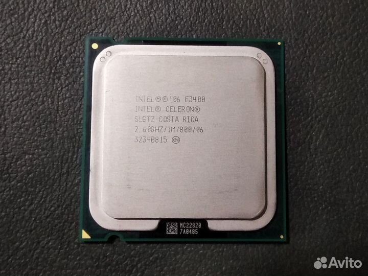 Процессор Intel Celeron E3400