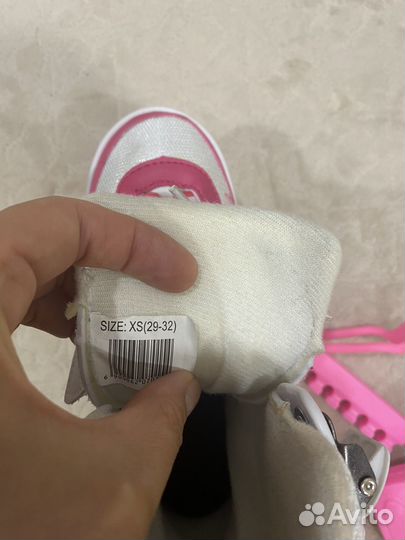 Коньки детские раздвижные 29-32р