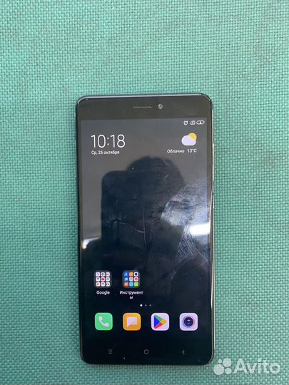 Xiaomi Redmi Note 4X, 4/64 ГБ