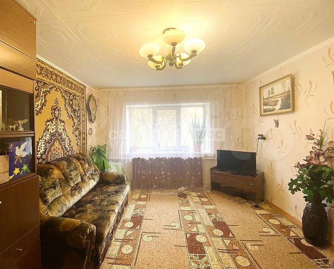 3-к. квартира, 46,5 м², 2/2 эт.