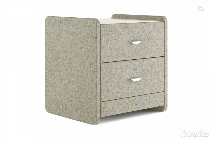 Тумба прикроватная с двумя ящиками Люкс 2