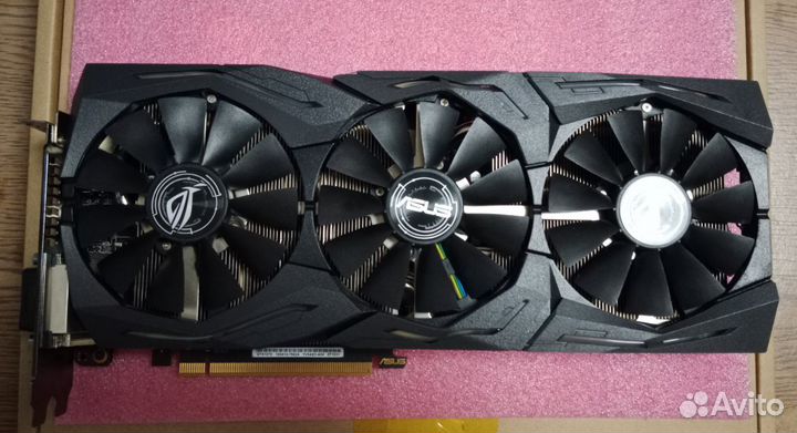 Видеокарта Asus GeForce GTX 1070 strix OC