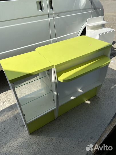 Полка стойка прикассовая