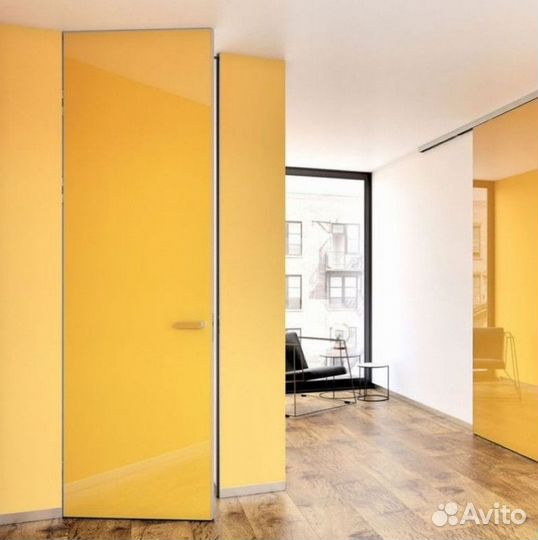 Скрытая дверь под отделку