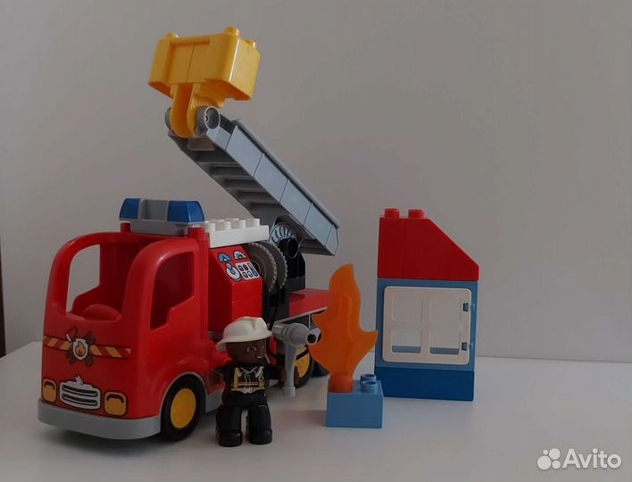 Конструктор lego duplo грузовик и экскаватор