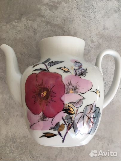 Чайники фарфоровые СССР