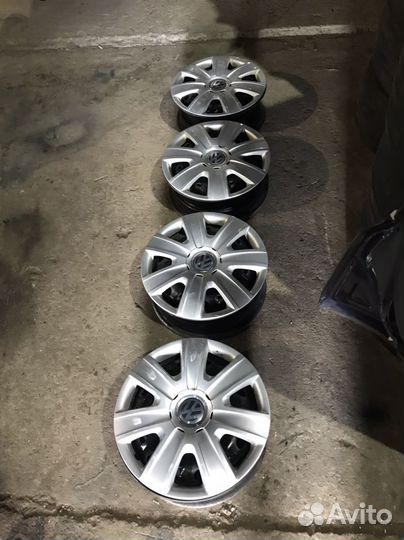 Комплект дисков R14 на VW polo VAG 6Q0601027AC