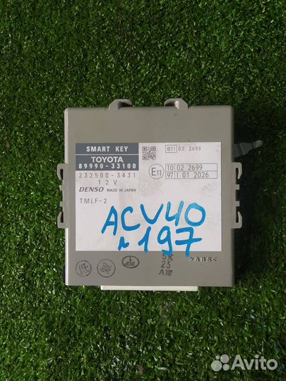 Блок управления Toyota Camry ACV40-aeank 2azfe