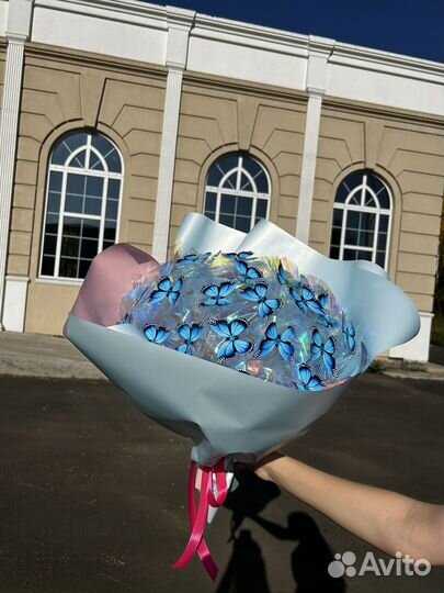 Букет из бабочек в наличии и на заказ