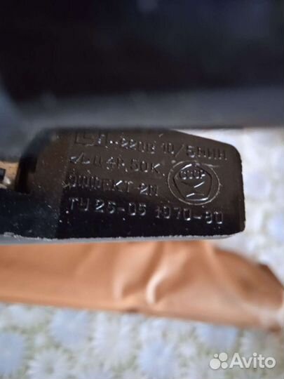 Электрическая плойка для укладки волос СССР