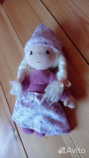 Текстильная кукла по вальдорфским мотивам