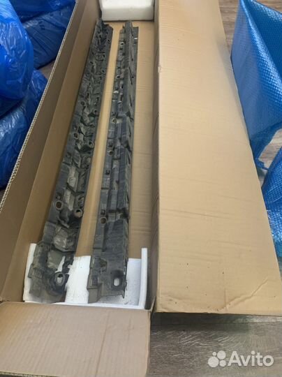 Накладка порога + держатель на bmw x5 f15