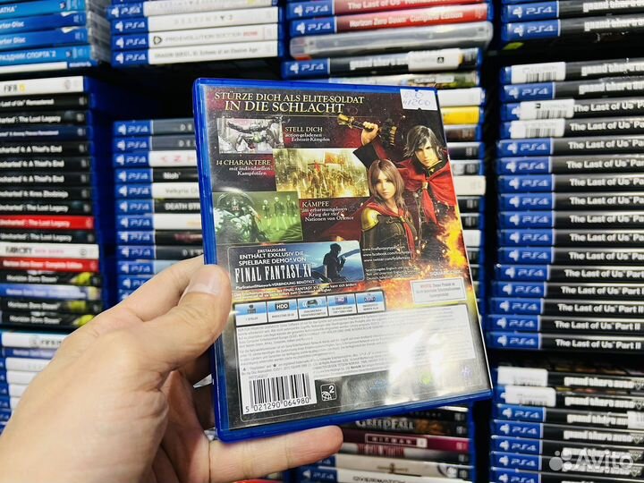 Final fantasy type ps 4 диск