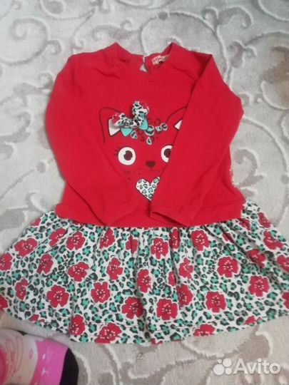 Платье для девочки 80 86 zara